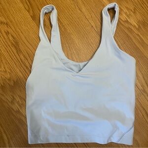 Lululemon light blue align tank